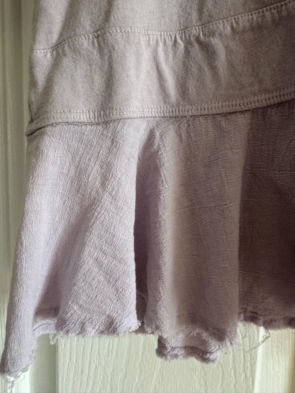We The Free Tie-Front Peplum Short Sleeve Top - Picture 3 of 5